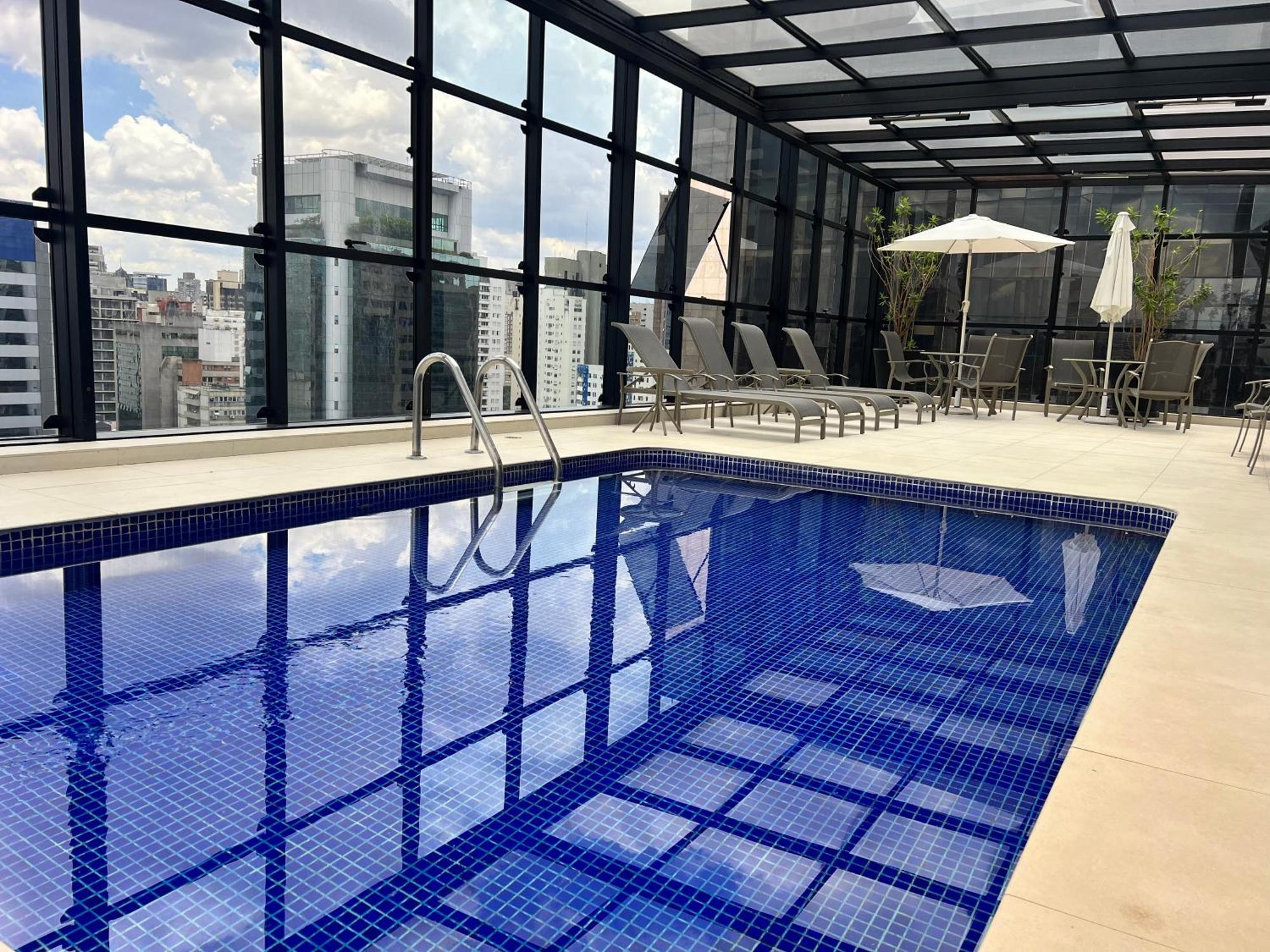 Flat-Hotel Faria Lima Itaim Sao Paulo, Garagem Inclusa ! Eksteriør billede